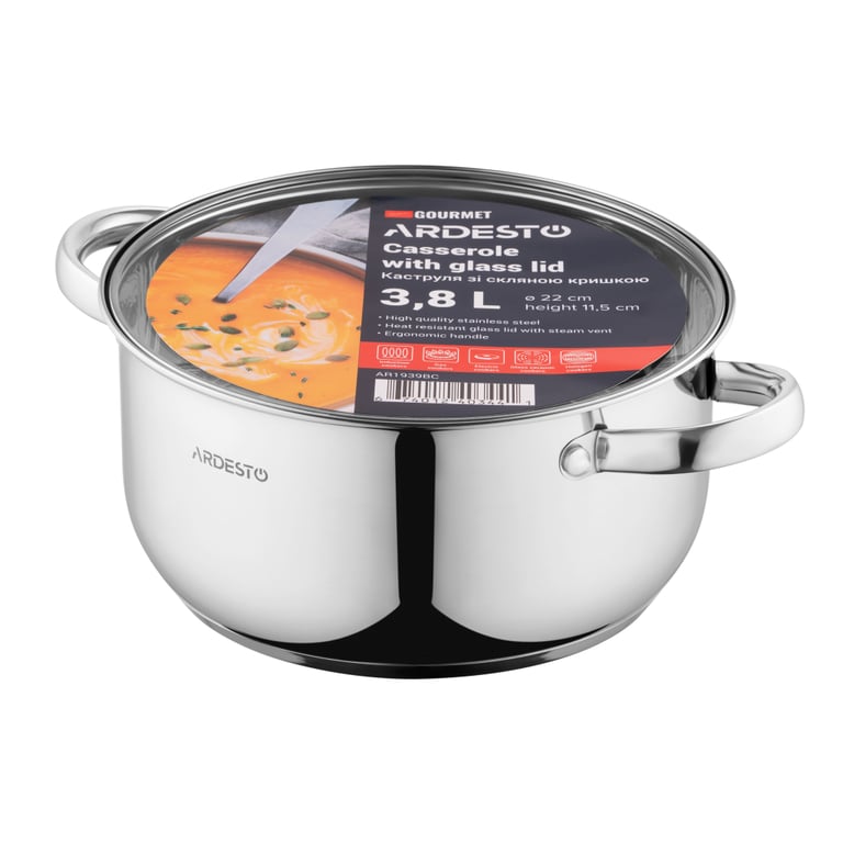 Каструля Ardesto Gemini Gourmet 3.8 л (AR1939BC) - фото 4