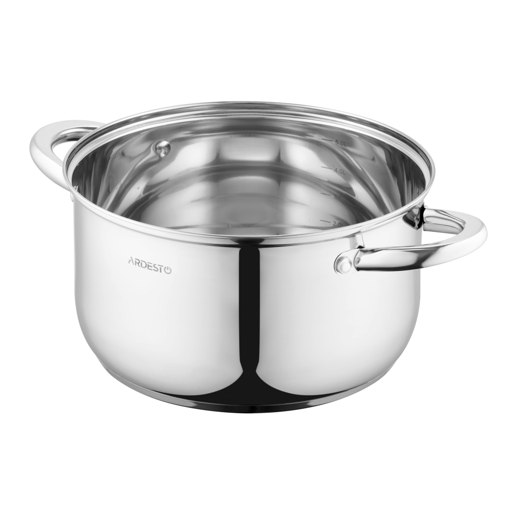 Каструля Ardesto Gemini Gourmet 5.8 л (AR1958GSS) - фото 2 Каструля Ardesto Gemini Gourmet 5.8 л (AR1958GSS) - фото 2