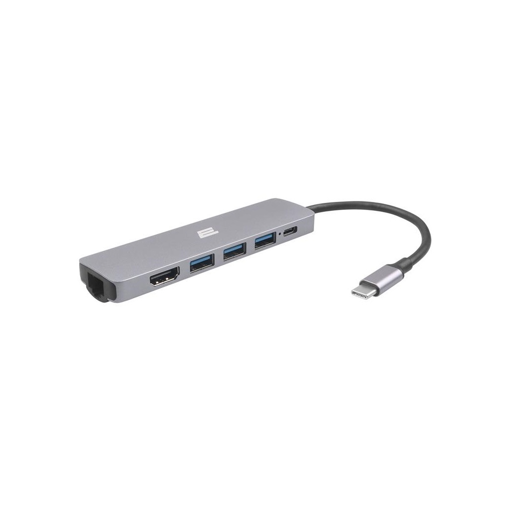 Концентратор 2E USB-C Slim Aluminum Multi-Port 6in1 (2EW-2684) - фото 1 Концентратор 2E USB-C Slim Aluminum Multi-Port 6in1 (2EW-2684) - фото 1