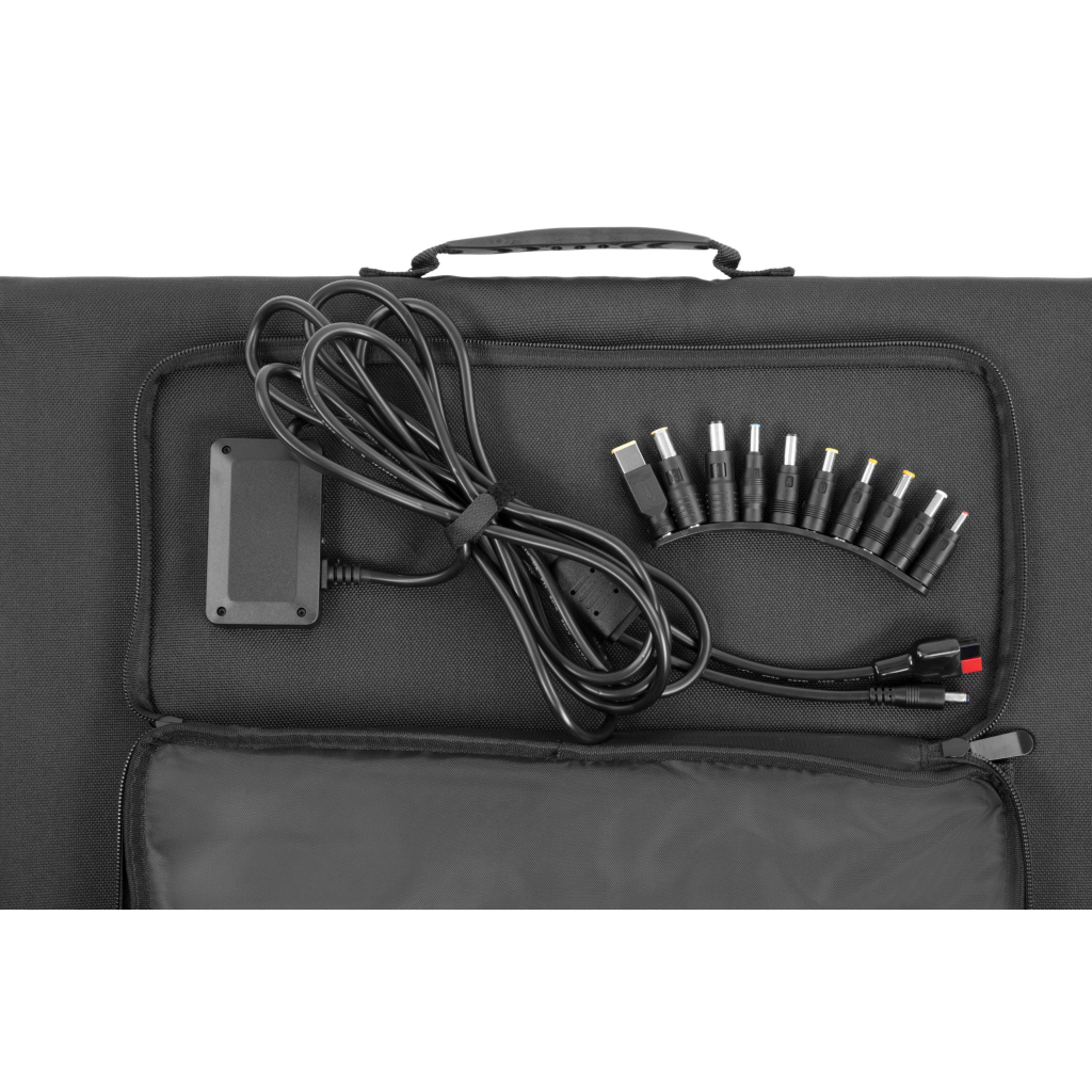 Портативна сонячна панель 2E 100W charger, DC, USB-С PD45W, USB-A 24W (2E-LSFC-100) - фото 5 Портативна сонячна панель 2E 100W charger, DC, USB-С PD45W, USB-A 24W (2E-LSFC-100) - фото 5