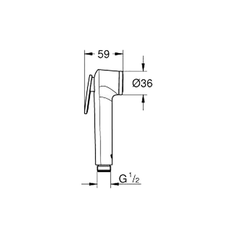 Лійка для душу Grohe 27512001 (CV030539) - фото 3