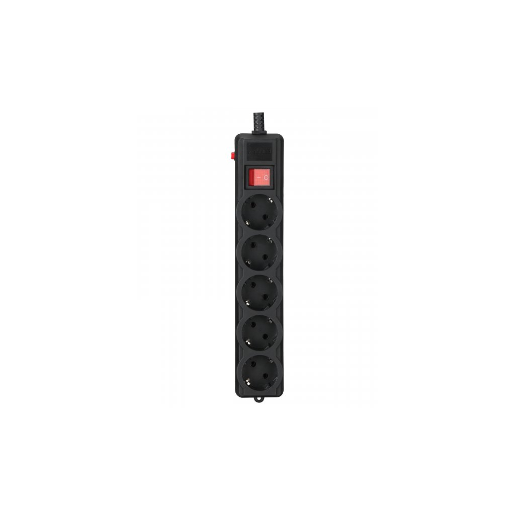 Мережевий фільтр живлення Gembird SPG5-G-15B-PRO - головне фото