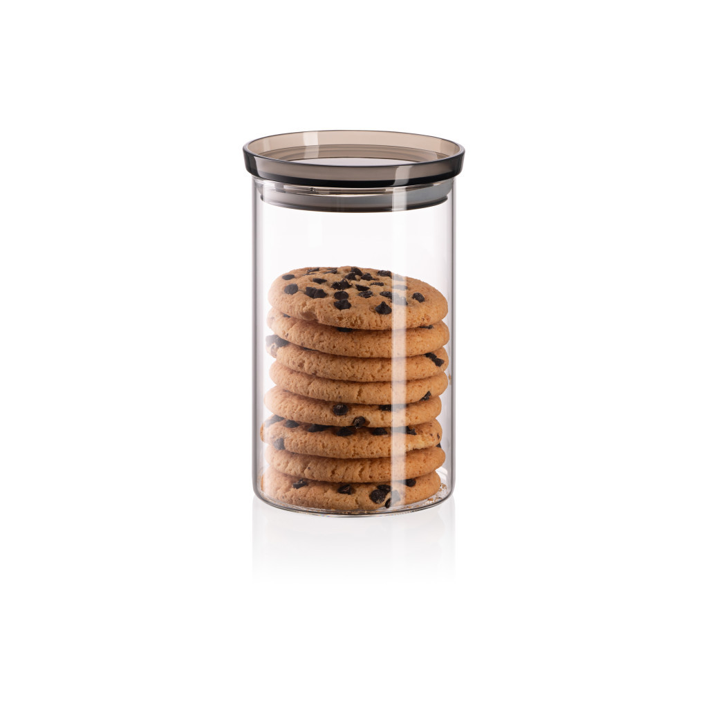 Ємність для сипучих продуктів Ardesto Fresh скло, пластик 900 мл (AR1309SF) - фото 2 Ємність для сипучих продуктів Ardesto Fresh скло, пластик 900 мл (AR1309SF) - фото 2