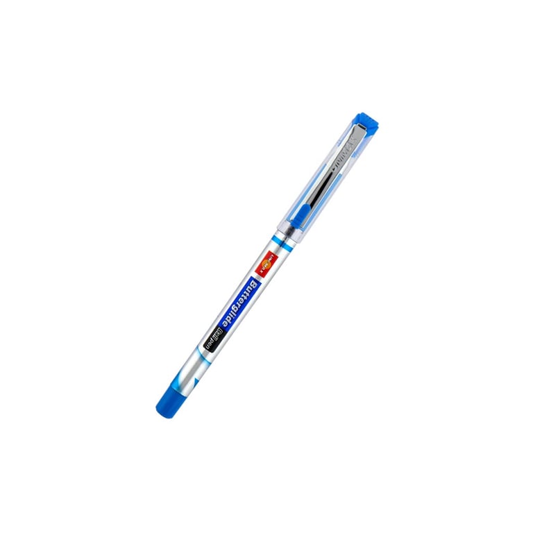 Ручка кулькова Unimax Butterglide, синя (UX-122-02) - фото 2