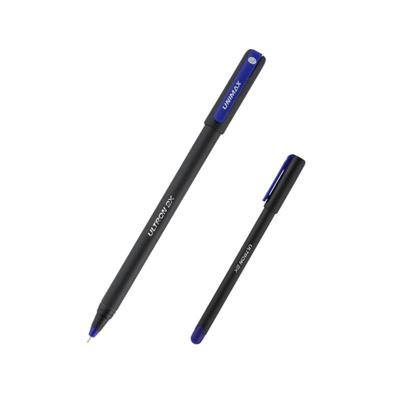 Ручка кулькова Unimax Ultron 2x, синя (UX-146-01) - фото 1