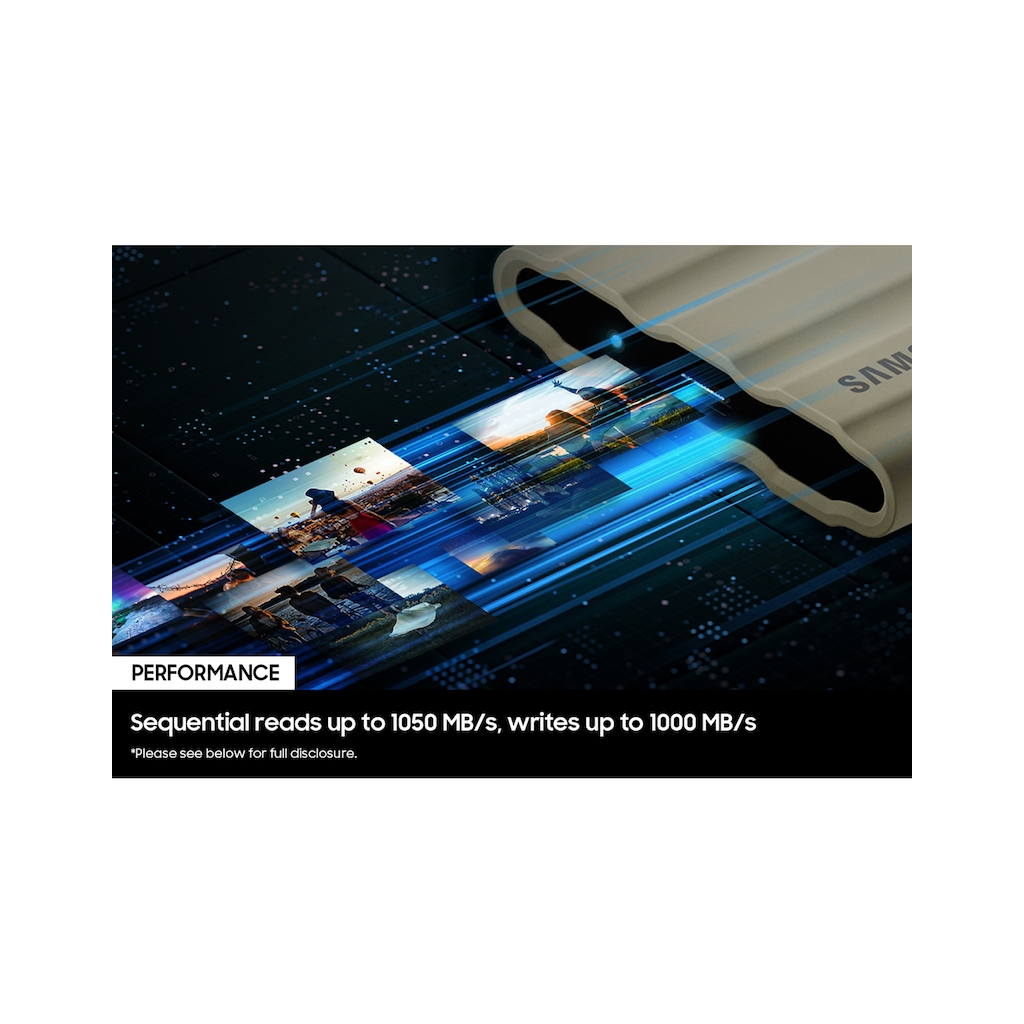 Накопичувач SSD USB 3.2 2TB T7 Shield Samsung (MU-PE2T0R/WW) - фото 5 Накопичувач SSD USB 3.2 2TB T7 Shield Samsung (MU-PE2T0R/WW) - фото 5