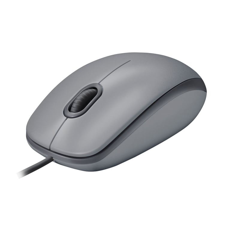 Мишка Logitech M110 Silent USB Mid Gray (910-006760) - фото 1