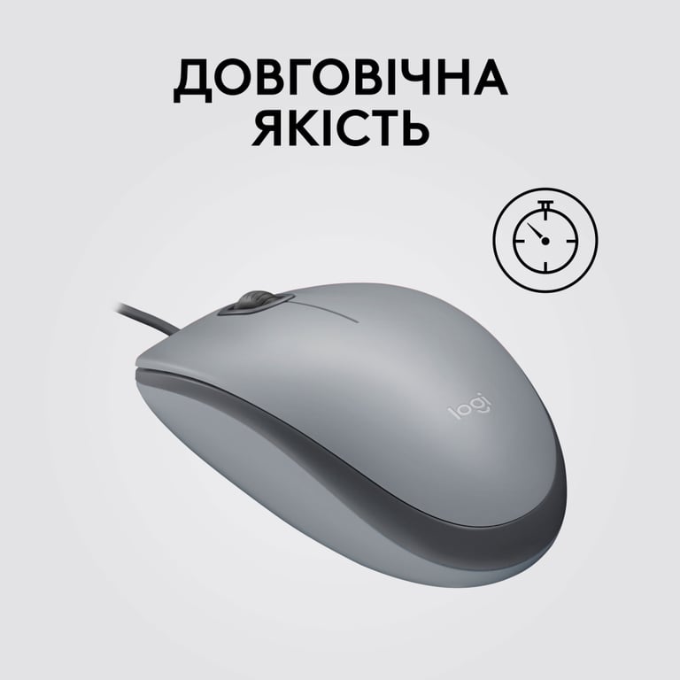 Мишка Logitech M110 Silent USB Mid Gray (910-006760) - фото 6