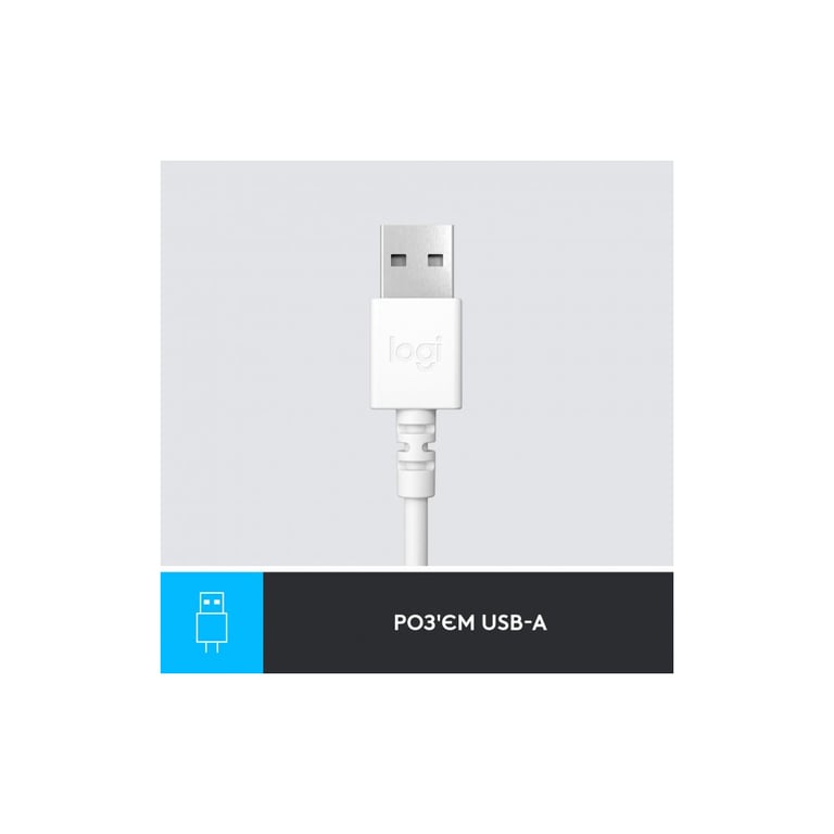 Навушники Logitech H390 USB White (981-001286) - фото 5