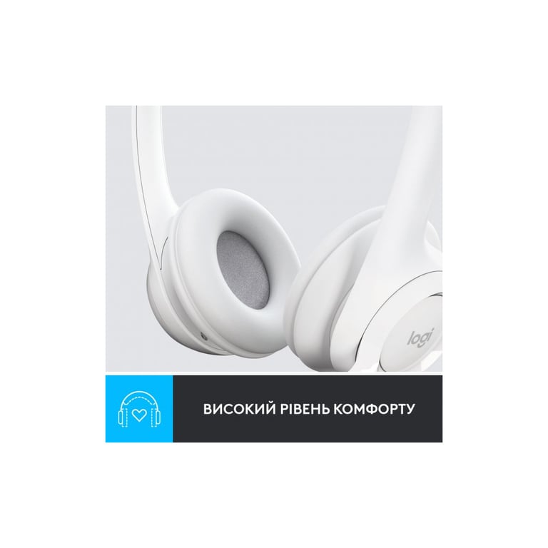 Навушники Logitech H390 USB White (981-001286) - фото 7