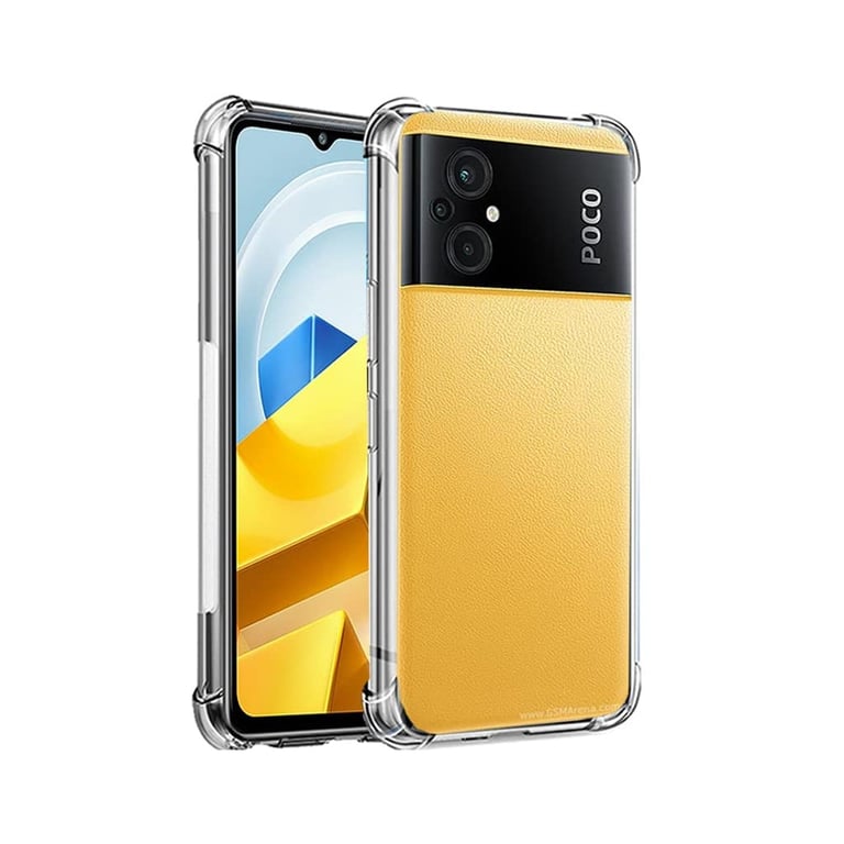 Чохол до мобільного телефона BeCover Anti-Shock Poco M5 4G Clear (708630) - фото 1