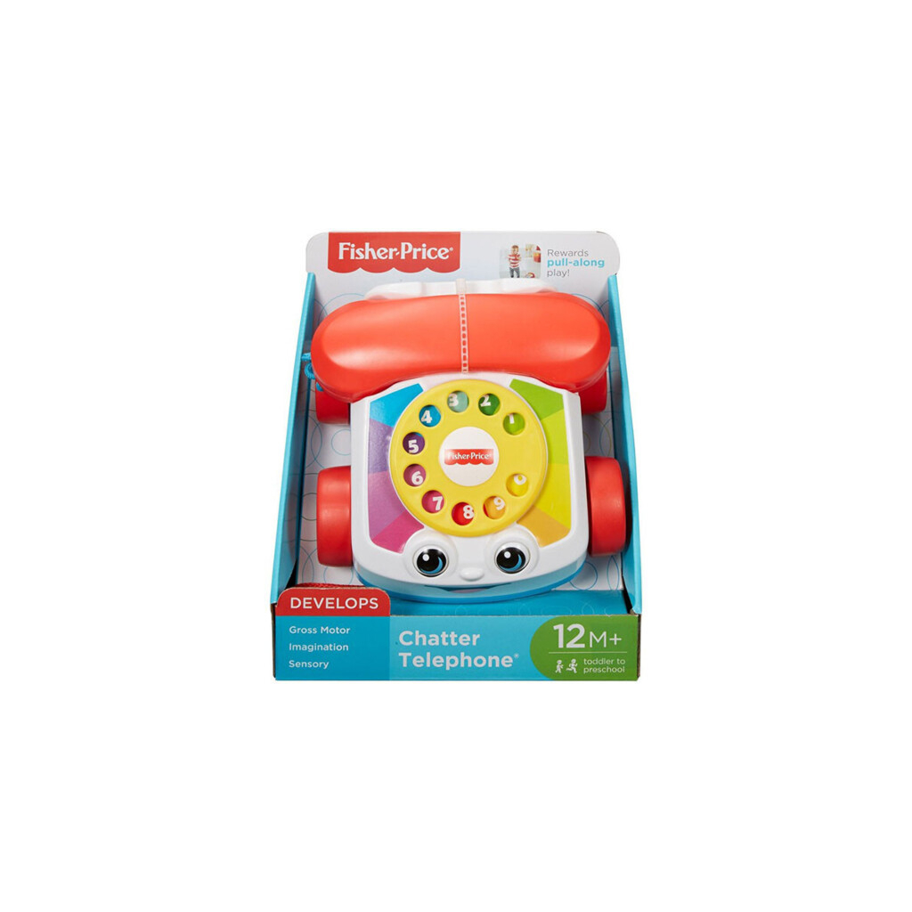 Розвиваюча іграшка Fisher-Price Іграшка-каталка "Веселий телефон" Fisher-Price (FGW66) - фото 2 Розвиваюча іграшка Fisher-Price Іграшка-каталка "Веселий телефон" Fisher-Price (FGW66) - фото 2
