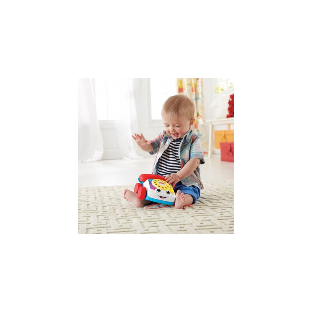 Розвиваюча іграшка Fisher-Price Іграшка-каталка "Веселий телефон" Fisher-Price (FGW66) - фото 6 Розвиваюча іграшка Fisher-Price Іграшка-каталка "Веселий телефон" Fisher-Price (FGW66) - фото 6