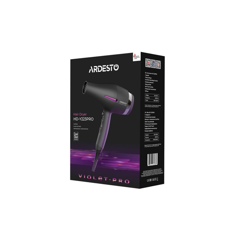 Фен Ardesto HD-Y223PRO - фото 4