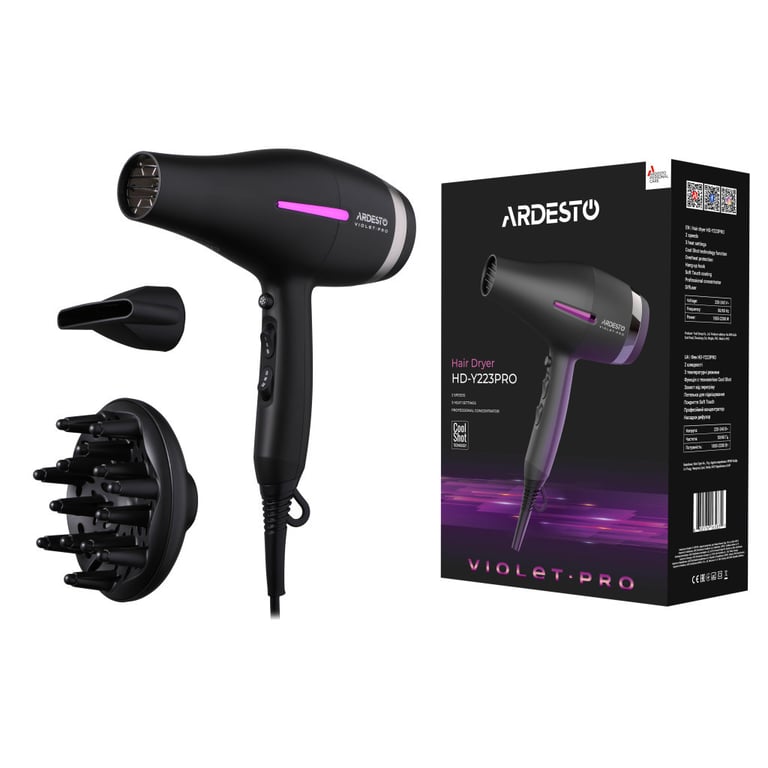 Фен Ardesto HD-Y223PRO - фото 7