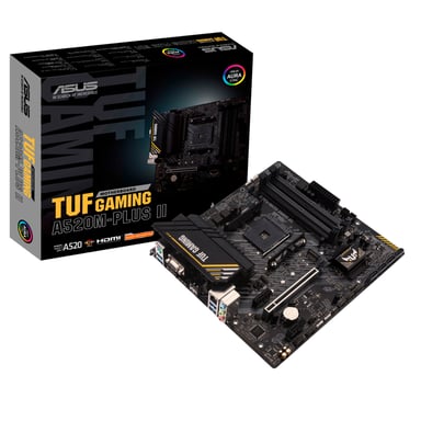Материнська плата ASUS TUF GAMING A520M-PLUS II - фото 1