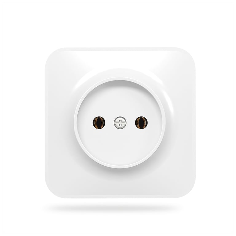 Розетка Videx BINERA IP20 зовнішня 1ая біла (VF-BNS21-W) - фото 2