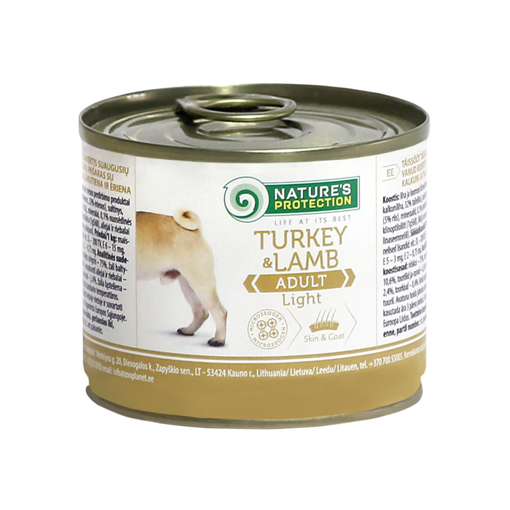 Консерви для собак Nature%27s Protection Adult Light Turkey&Lamb 200 г (KIK24519) Консерви для собак Nature%27s Protection Adult Light Turkey&Lamb 200 г (KIK24519)