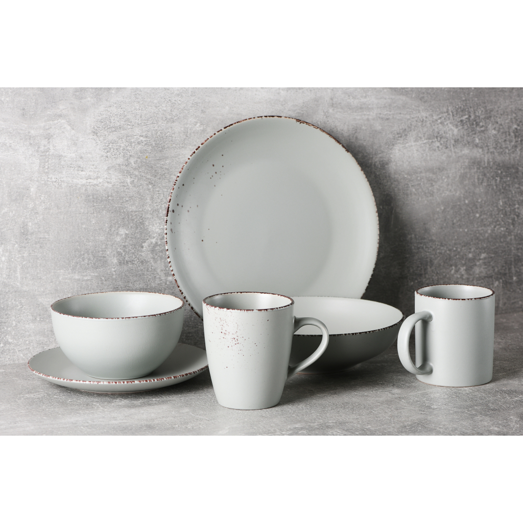 Тарілка Ardesto Lucca Dessert 19 см Illusion Blue (AR2919BMC) - фото 2 Тарілка Ardesto Lucca Dessert 19 см Illusion Blue (AR2919BMC) - фото 2