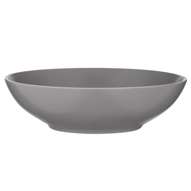 Тарілка Ardesto Cremona Soup 20 см Dusty Grey (AR2920GRC) - фото 1