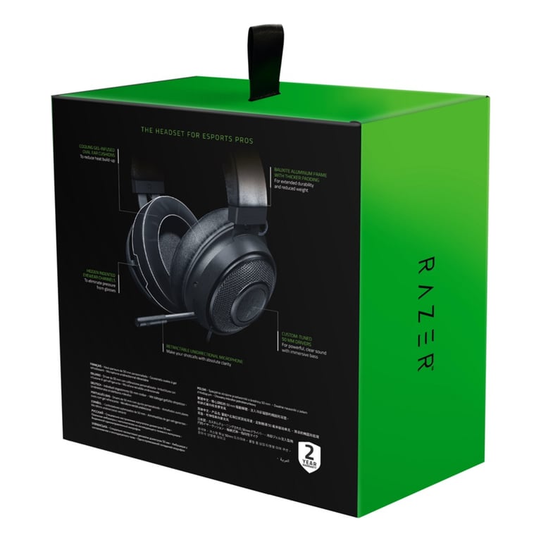 Навушники Razer Kraken Black (RZ04-02830100-R3U1) - фото 6