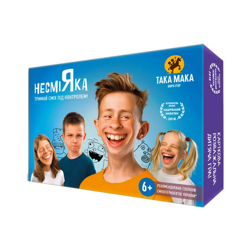 Настільна гра Така Мака Несміяка 6+ (10001-UA) - головне фото