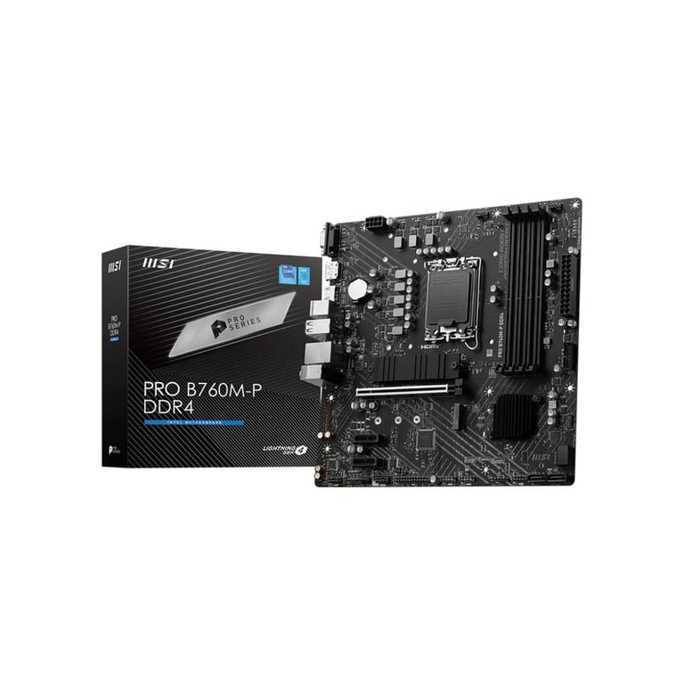 Материнська плата MSI PRO B760M-P DDR4 - фото 2