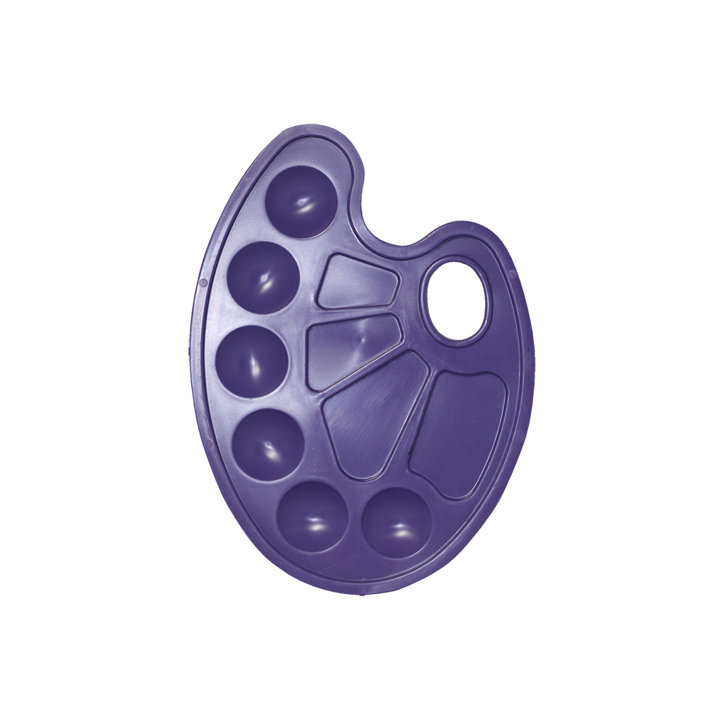 Палітра для малювання ZiBi фіолетова (ZB.6920-07) Палітра для малювання ZiBi фіолетова (ZB.6920-07)