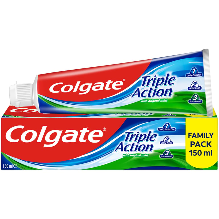 Зубна паста Colgate Потрійна Дія 150 мл (6920354826986) - фото 1