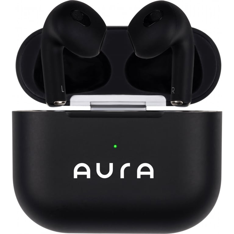 Навушники AURA 3 Black (TWSA3B) - фото 1