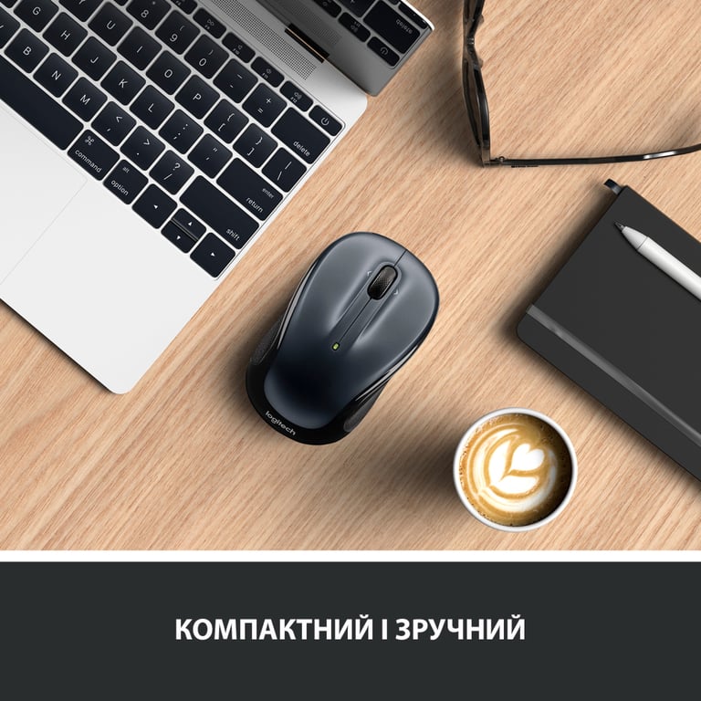 Мишка Logitech M325s Wireless Dark Silver (910-006812) - фото 6