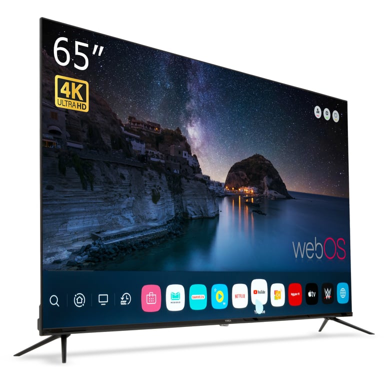 Телевізор Vinga S65UHD25BWEB - фото 2