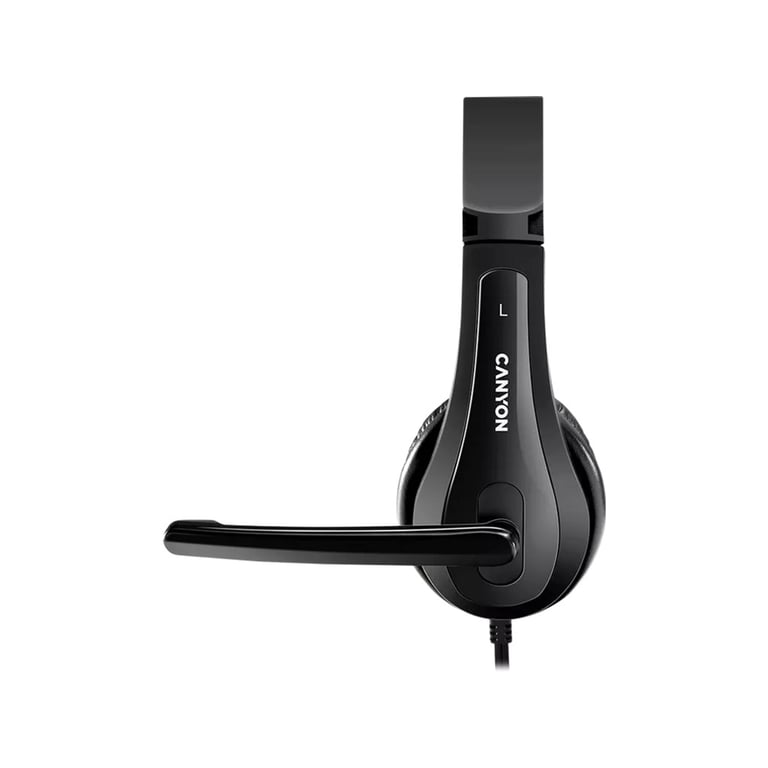 Навушники Canyon CHSU-1 USB Black (CNS-CHSU1B) - фото 2