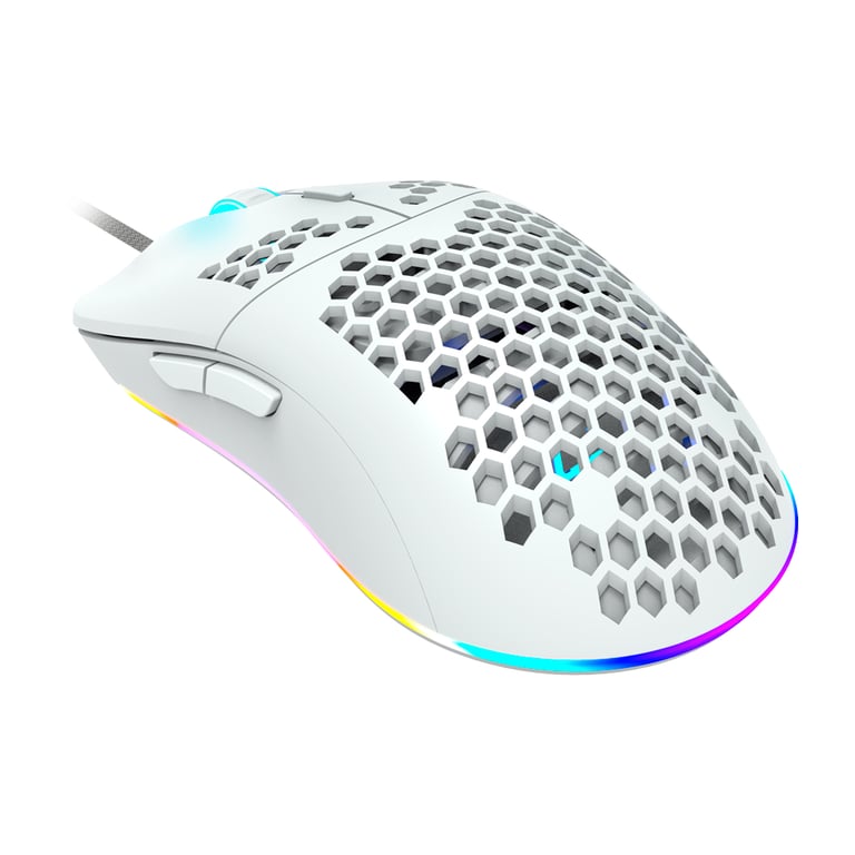 Мишка Canyon Puncher GM-11 USB White (CND-SGM11W) - фото 5