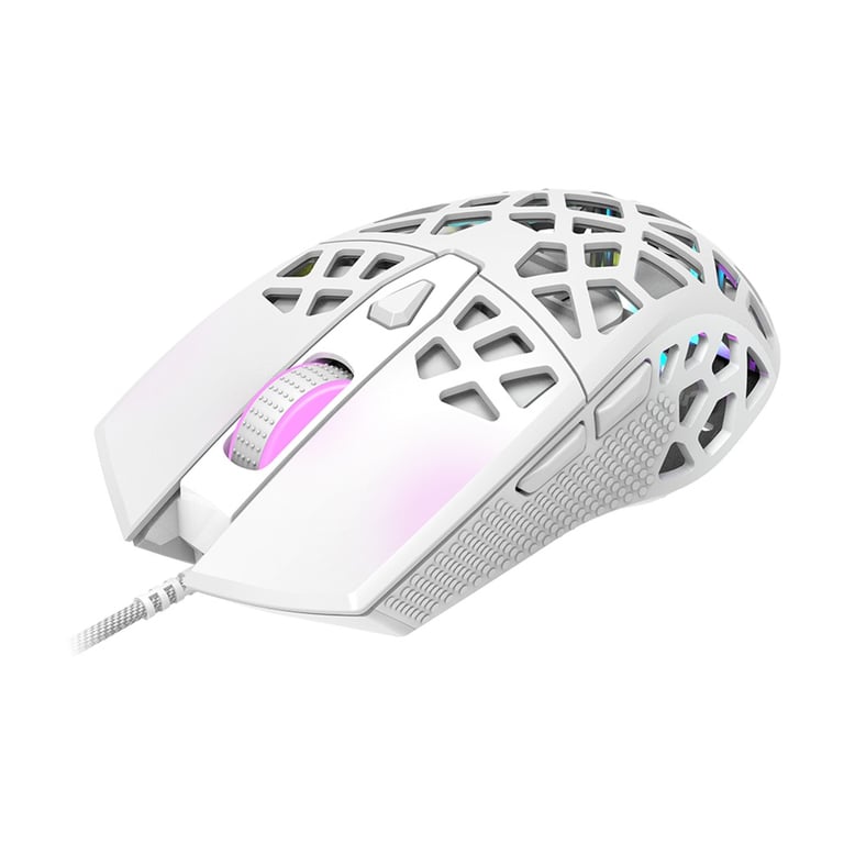Мишка Canyon Puncher GM-20 USB White (CND-SGM20W) - фото 2