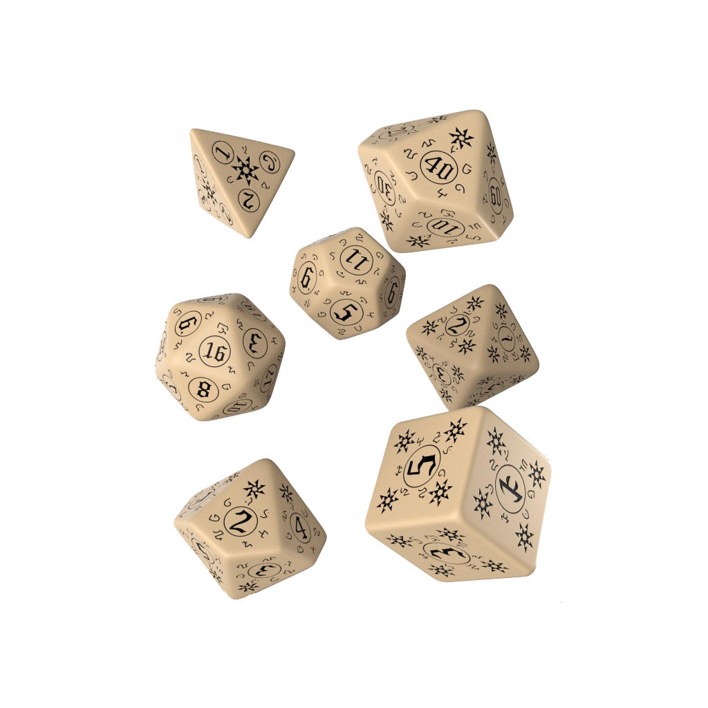 Набір кубиків для настільних ігор Q-Workshop Pathfinder Rise of Runelords Dice Set (7 шт) (SPAT18) - фото 1 Набір кубиків для настільних ігор Q-Workshop Pathfinder Rise of Runelords Dice Set (7 шт) (SPAT18) - фото 1