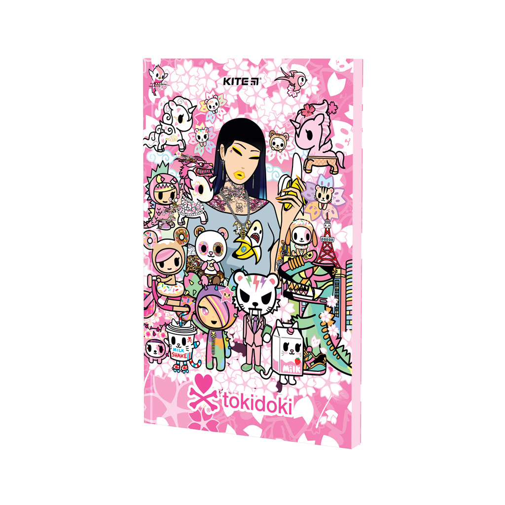 Блокнот Kite термобіндер tokidoki А5, 64 листи, нелінований (TK23-193-1) Блокнот Kite термобіндер tokidoki А5, 64 листи, нелінований (TK23-193-1)
