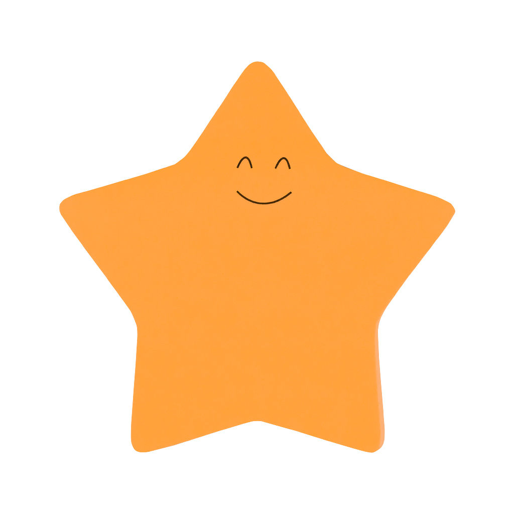 Папір для нотаток Axent з клейким шаром Star 70х70мм, 50 аркушів (2444-03-A) Папір для нотаток Axent з клейким шаром Star 70х70мм, 50 аркушів (2444-03-A)