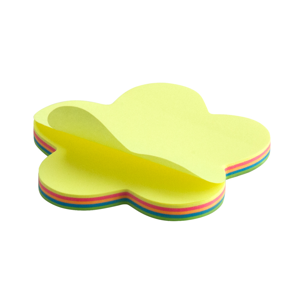 Папір для нотаток Axent з клейким шаром квітка 70х70мм, 50 аркушів (2443-05-A) Папір для нотаток Axent з клейким шаром квітка 70х70мм, 50 аркушів (2443-05-A)