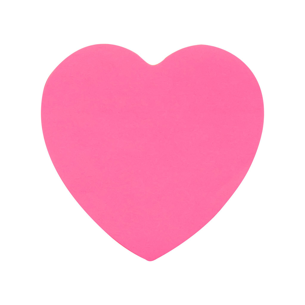 Папір для нотаток Axent з клейким шаром серце 70х70мм, 50 аркушів (2443-01-A) - фото 1 Папір для нотаток Axent з клейким шаром серце 70х70мм, 50 аркушів (2443-01-A) - фото 1