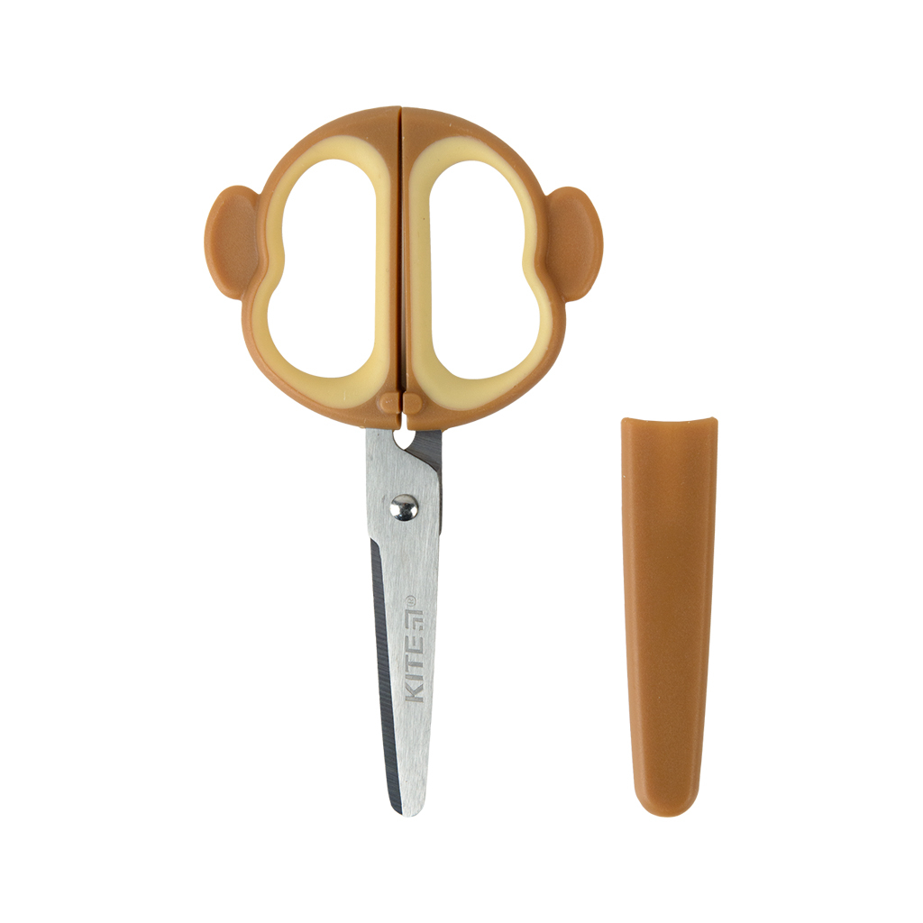 Ножиці Kite дитячі в футлярі Monkey, 13 см (K21-017-03) - фото 3 Ножиці Kite дитячі в футлярі Monkey, 13 см (K21-017-03) - фото 3