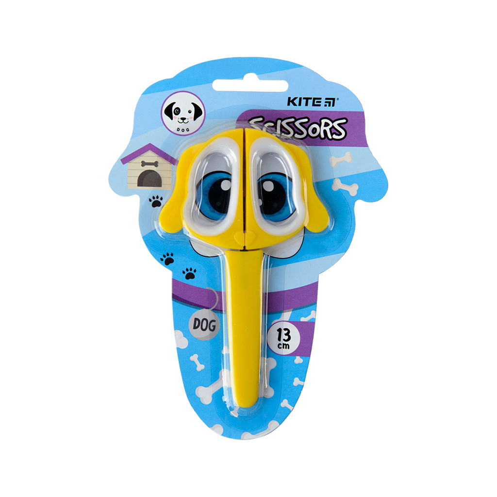 Ножиці Kite дитячі в футлярі Puppy, 13 см (K21-017-04) Ножиці Kite дитячі в футлярі Puppy, 13 см (K21-017-04)
