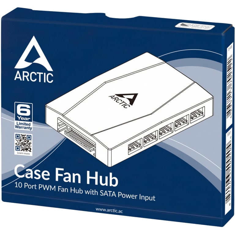 Контроллер вентилятора Arctic CASE FAN HUB (ACFAN00175A) - фото 7