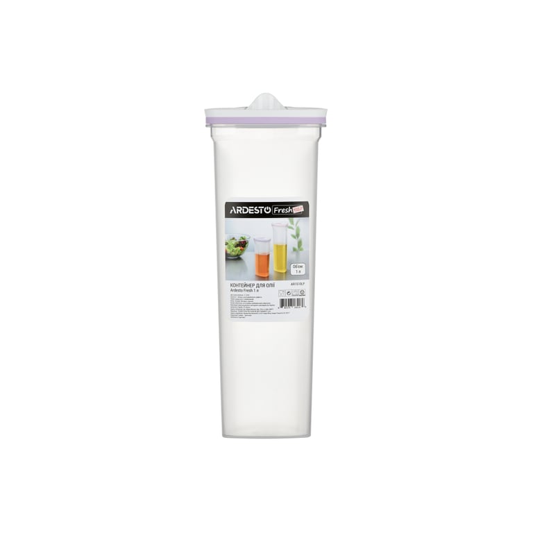 Харчовий контейнер Ardesto Fresh 1 л Purple (AR1510LP) - фото 1