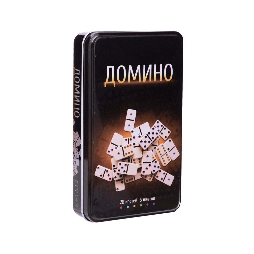 Настільна гра Johnshen Sports Доміно (у металевій коробці) (IG-3974) - фото 3 Настільна гра Johnshen Sports Доміно (у металевій коробці) (IG-3974) - фото 3