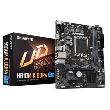 Материнська плата GIGABYTE H610M K DDR4 - фото 1