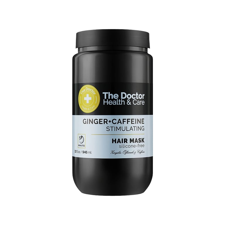 Маска для волосся The Doctor Health & Care Ginger + Caffeine Stimulating Стимулююча 946 мл (8588006041651) - фото 1