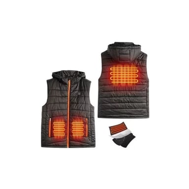 Жилет з підігрівом 2E Heat Power Plus Black M (2E-HVHPPM-BK)