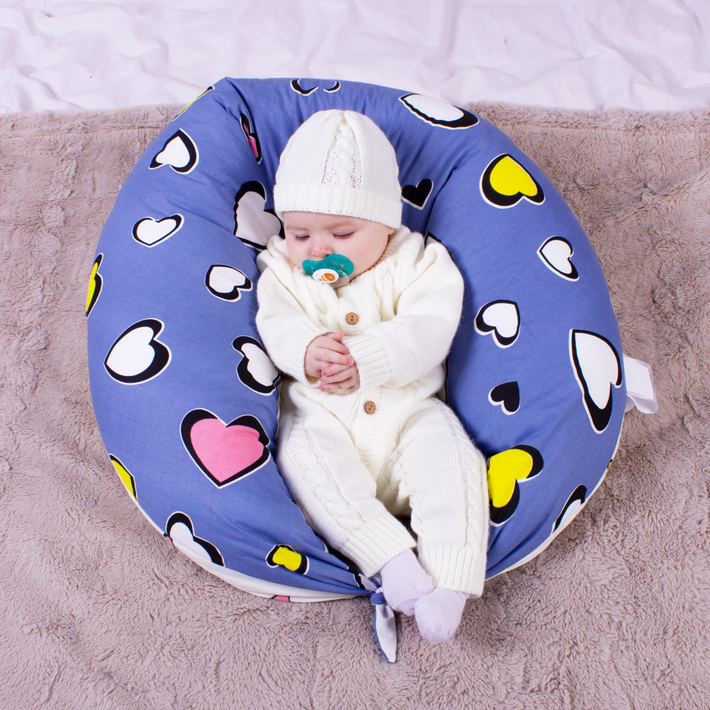 Подушка MirSon для вагітних та годування №8320 Print Line 17-0143 Mayya Бязь 30х170х20 см (2200006200451) - фото 1