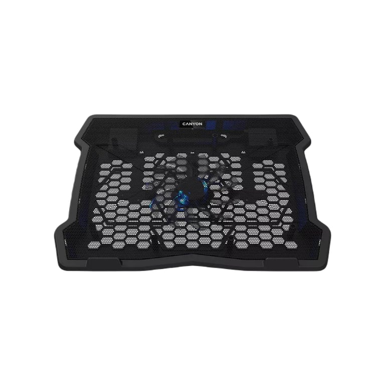 Підставка до ноутбука Canyon NS02, 10-15.6 laptop, single fan with 2x2.0 USB hub (CNE-HNS02) - фото 1